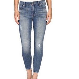 NWT Lucky Brand Hayden Skinny Distressed High Rise Stretch Jeans Light Wash 29/8